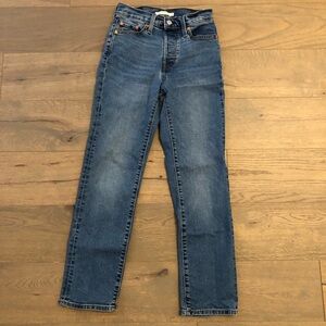 Levi Wedgie Straight Jeans